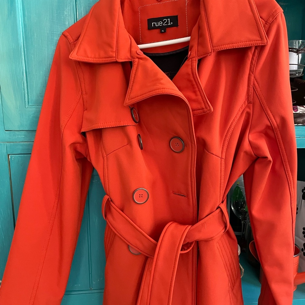 Orange Rue 21 Coat